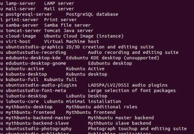 Tasksel - Einfache Installation von Gruppensoftware unter Linux