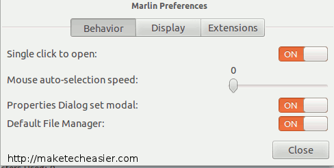 Verwenden von Marlin File Manager als Alternative zu Nautilus[Linux]