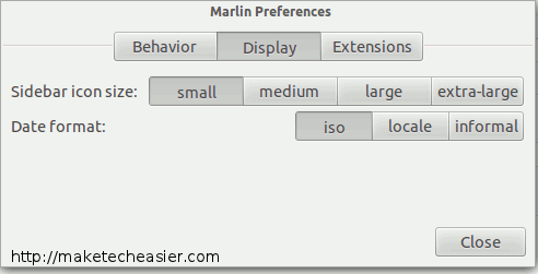 Verwenden von Marlin File Manager als Alternative zu Nautilus[Linux]