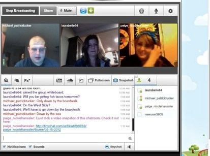 Mit Tinychat For Web können Sie gleichzeitig chatten, Musik hören und zeichnen Mit Tinychat For Web können Sie gleichzeitig chatten, Musik hören und zeichnen